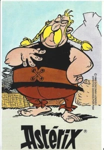 ⭕Calendario tascabile vintage 1989 fumetto Asterix Obelix Astérix 44 impala - Foto 1 di 2