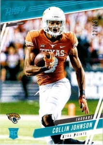 2020 Prestige #226 Rookies Xtra Points Platinum /25 Collin Johnson Rookie RC - Picture 1 of 2