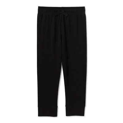 Pantalón Jogger Garanimals Niño Pequeño 3T Negro Cintura Elástica Cordón Vellón Foto 1 de 3
