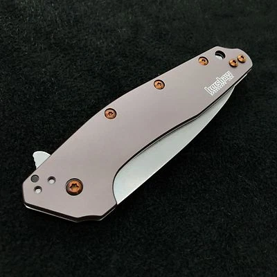 Bronze Titanium (Screws) for Kershaw Dividend Folder 1812GRY ( No Knife )  - Image 1 of 4