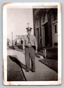 Photograph Police Officer Policeman March 12 1947 - Bild 1 von 2