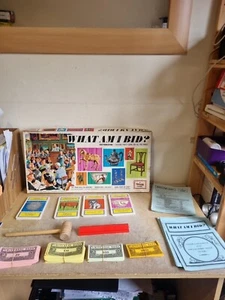 WHAT AM I BID board game (Tri-Ang, 1968 - complete) - Picture 1 of 16