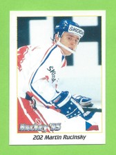 1995 Panini Hockey World Championship '95 #202 Martin Rucinsky Czech Republic
