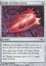 SCALE OF CHISS-GORIA X4 4 4X Mirrodin MTG Magic the Gathering Cards DJMagic