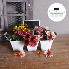  Dried Flower Bucket Potted Plants Artificial Decor Iron American Country