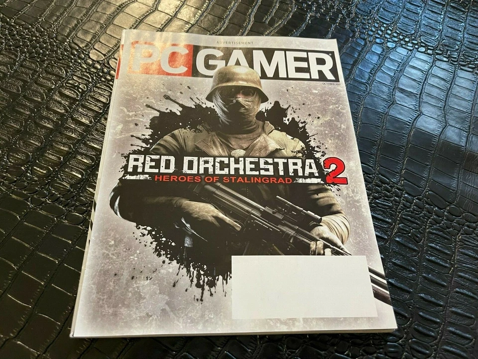 OCTOBER 2011 PC GAMER video game magazine - RED ORCHESTRA 2 - Image 1 of 1