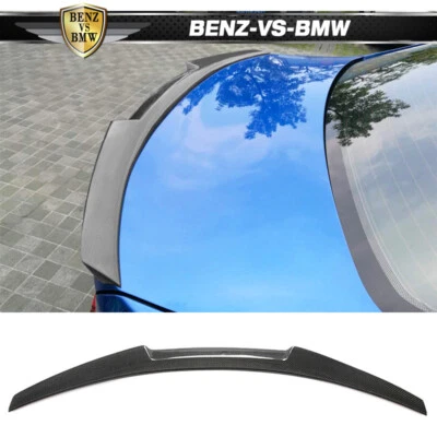 Fits 14-21 BMW 2-Series F22 M4 Style Trunk Spoiler Carbon Fiber Foto 1 de 4