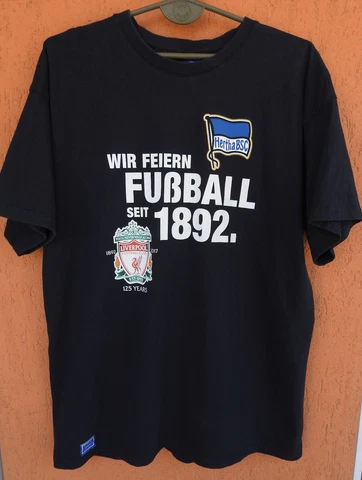 Hertha Berlin Liverpool T-Shirt Official Merchandise Football Soccer (XL/2XL) Cover