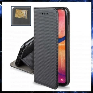 COQUE PORTEFEUILLE NOIR Pour XIAOMI REDMI NOTE 9 ETUI HOUSSE LIVRE ANTICHOC - Photo 1 sur 6