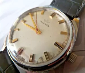 Fine Late 1950's Marvin Swiss Made Gentleman's Manual Winding Watch - Picture 1 of 7