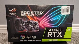 ASUS-ROG-STRIX-RTX2070S-A8G GeForce RTX 2070 Super 8GB GDDR6 RGB Graphics Card