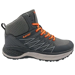 New Hi Tec Men's Destroyer Mid Dark Grey Trail Running Outdoor Athletic Shoes - Picture 1 of 5