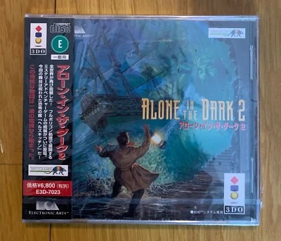 Alone in the Dark 2 Japan Sealed New! 3DO EA Infogames Horror  - Image 1 of 4