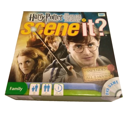 Harry Potter - Scene It Complete Cinematic DVD Interactive Game - 100% Complete - Image 1 of 4