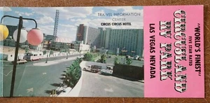 CIRCUS CIRCUS Casino * RV Park Prospekt * LAS VEGAS * 1979 * CIRCUSLAND - Bild 1 von 9