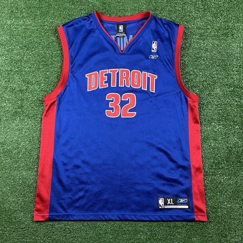 Rip Hamilton Detroit Pistons Vintage Reebok NBA Jersey Size XL Cover