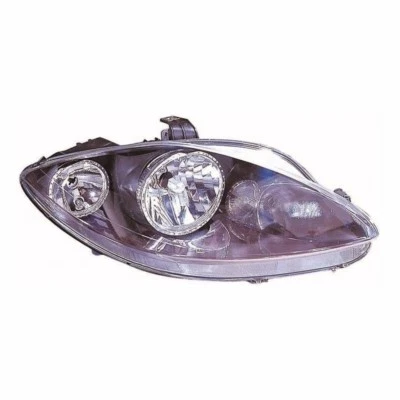 Für Seat Leon Mk2 Ohne Fr & Cupra 9/2005-7/07 Scheinwerfer Schwarz Rechts - Bild 1 von 4