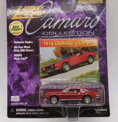 Johnny Lightning 1:64 Diecast Car '76 Camaro LT Limited Edition Playing Mantis - Image 1 of 4
