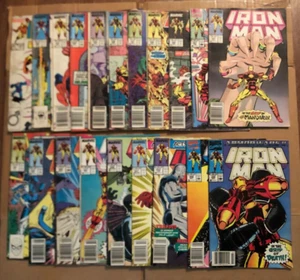 Lot of 20 Iron Man Vol 1 Marvel Comics 1972-1973 187-258 Mixed Lot #'s In Descr. - Picture 1 of 5