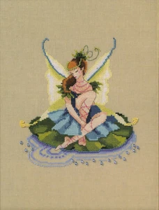 Cross Stitch Chart / Pattern ~ Nora Corbett Lily Pad Sprite Pixie #NC264 - Picture 1 of 4