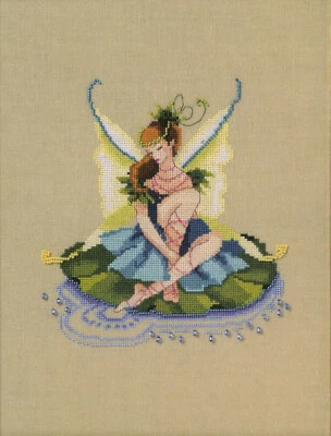 Cross Stitch Chart / Pattern ~ Nora Corbett Lily Pad Sprite Pixie #NC264 - Image 1 of 4