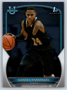2022-23 Bowman Chrome University Hansel Enmanuel 1st Bowman Rookie RC #52
