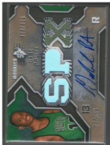A8793- 2007-08 SPx #119 Gabe Pruitt RC Auto Jersey /825 - NM-MT - Picture 1 of 2