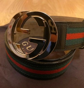 Cinture Gucci in Pelle Nero taglia 95 cm - 21843866