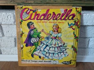 RARE Vintage Moppet Records Cinderella 33 1/3 RPM 12" Record in Sleeve - Picture 1 of 9