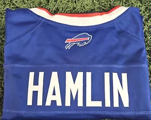 Damar Hamlin Signed Autographed Buffalo Bills Nike NFL Jersey Beckett COA - Picture 1 of 2