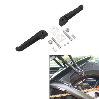 Rear Passenger Foot Pegs Pedal Fit For Yamaha YZF R1 1998-2025 YZF R1S 2016-2018 - Изображение 1 из 4