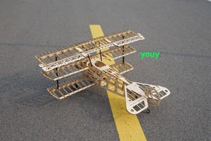 Hot!Fokker Dr.I Red Baron Wood Plane Airplane Kit 102cm Model Toy Wingspan Gifts - Picture 1 of 20