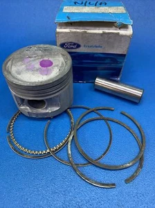 FORD 1.8 CVH PISTON AND RINGS 1657613 1657614 STD SIERRA FIESTA ESCORT MONDEO - Picture 1 of 9