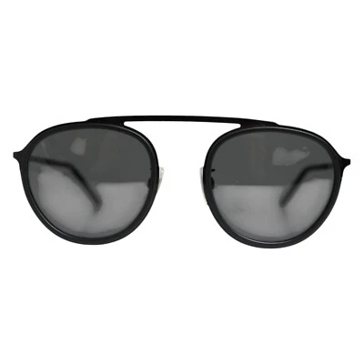 Очки солнцезащитные Dolce & Gabbana черная металлическая оправа круглые DG2276 очки абажуры 370usd - Изображение 1 из 4