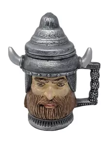 Vintage Bearded Viking Face Mug 1979 Hand Made Royal Doulton Style Highly Detail - Bild 1 von 12