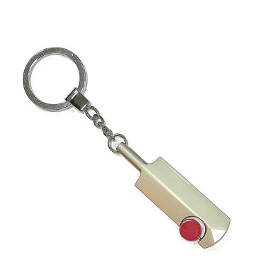 Acciaio Inox Portachiavi Metallo Per Regalare Con Anti Ruggine Bat Argento - Immagine 1 di 2