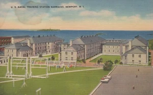 Newport Rhode Island USA Marineübungsstation Kaserne Postkarte - Bild 1 von 2