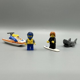 LEGO City 60011 Surfer Rescue Complete with Minifigures No Instructions No Box
