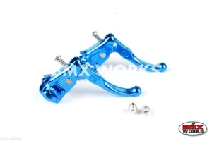 Dia-Compe MX121 - Tech 3 - Brake Levers Pair Bright Blue - Suits Old School BMX - Picture 1 of 1