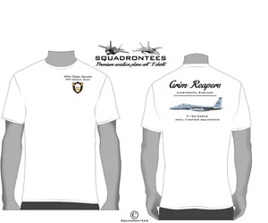 493rd FS Grim Reapers Squadron T-Shirt D2, USAF Licensed Product - Picture 1 of 2
