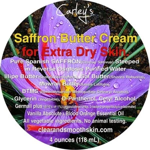 Dry Damaged Skin? Saffron Butter Cream Moisturizer. Feel the relief! - Picture 1 of 3