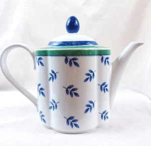 Villeroy & Boch Teapot # 1748 Switch 3 Porcelain Germany Cottagecore Farmhouse - Picture 1 of 9