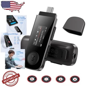 Hochleistungs-MP3-Player mit 64 GB, Bluetooth, Typ-C, UKW-Radio, Flash-Laufwerk - Bild 1 von 10