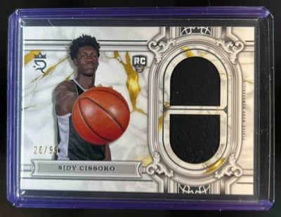 2023-24 Topps Royalty Collection Sidy Cissoko Regalia Jersey RC #20/99 Spurs - Image 1 of 2