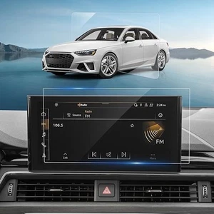 Glass film screen protector for Audi A4 Avant 2020 MMI Navigation Plus 10.1" - Picture 1 of 6