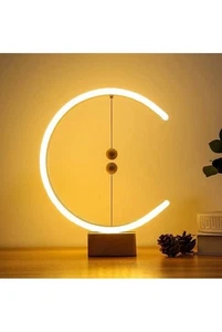 Balance Lamp, Desk Lamp Smart Magnetic Suspension Balance Light Creative LED Nig - Picture 1 of 7