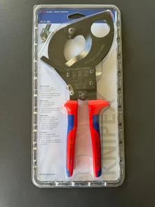 Knipex 95 31 280 Kabelschneider Ratschenprinzip Kabelschere - Bild 1 von 5