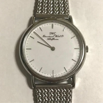 IWC Portofino Unisex Herren Quarz rund silber Analog - Bild 1 von 4