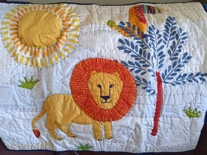 NEU The Company Store Dschungeltiere Kissen Schein gesteppt Std/Qn Größe - Bild 1 von 6