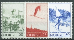 Norwegen 1979 Skispringen Holmenkollenschanze 790/92 postfrisch - Bild 1 von 1